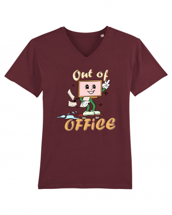 Out Of Office Burgundy