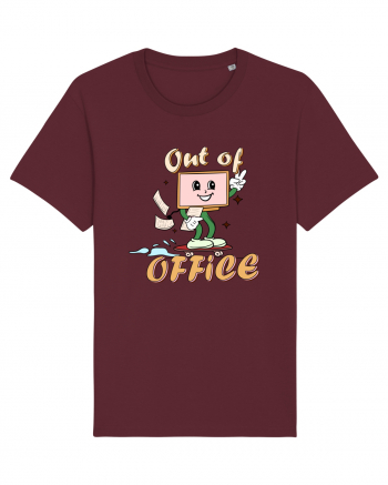 Out Of Office Burgundy