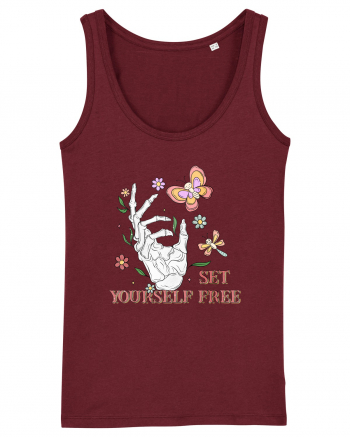 Set Yourself Free Burgundy