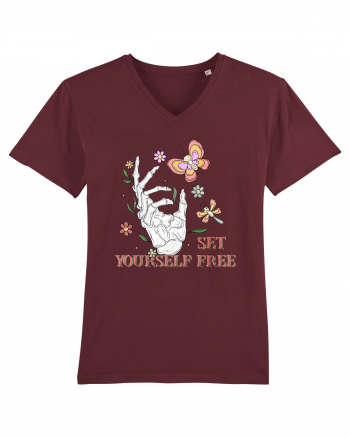 Set Yourself Free Burgundy