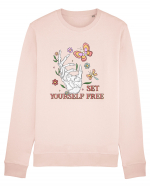 Set Yourself Free Bluză mânecă lungă Unisex Rise