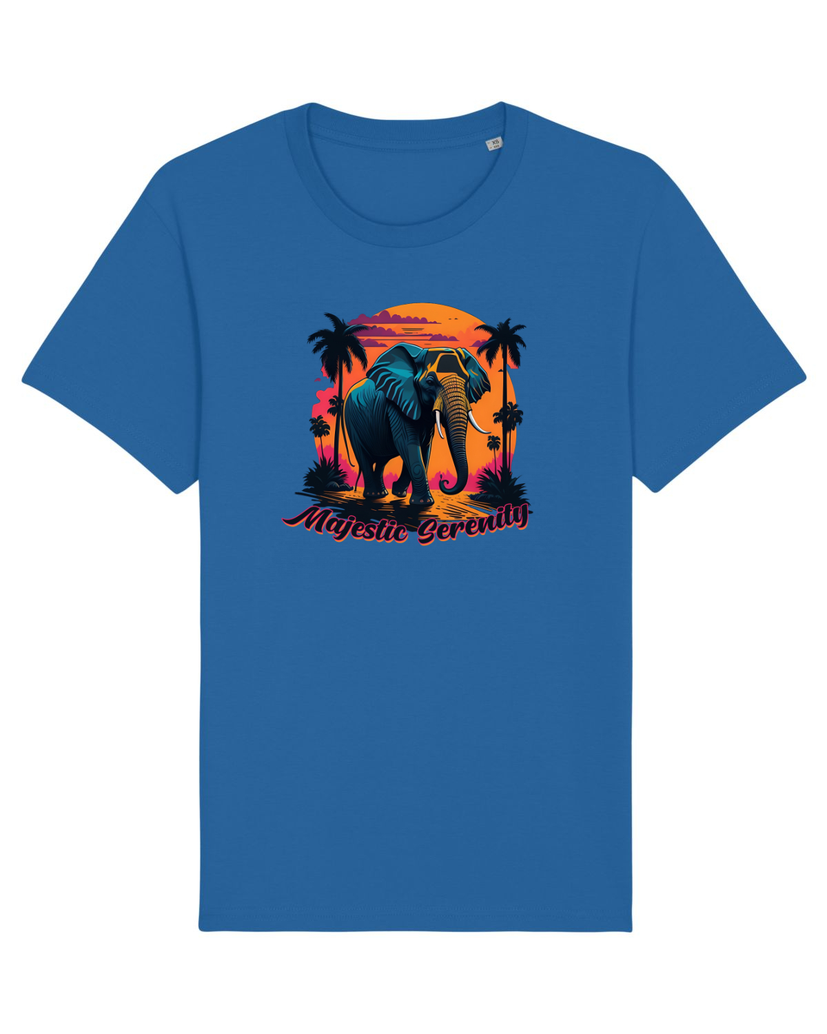 Tricou mânecă scurtă Unisex Rocker Royal Blue