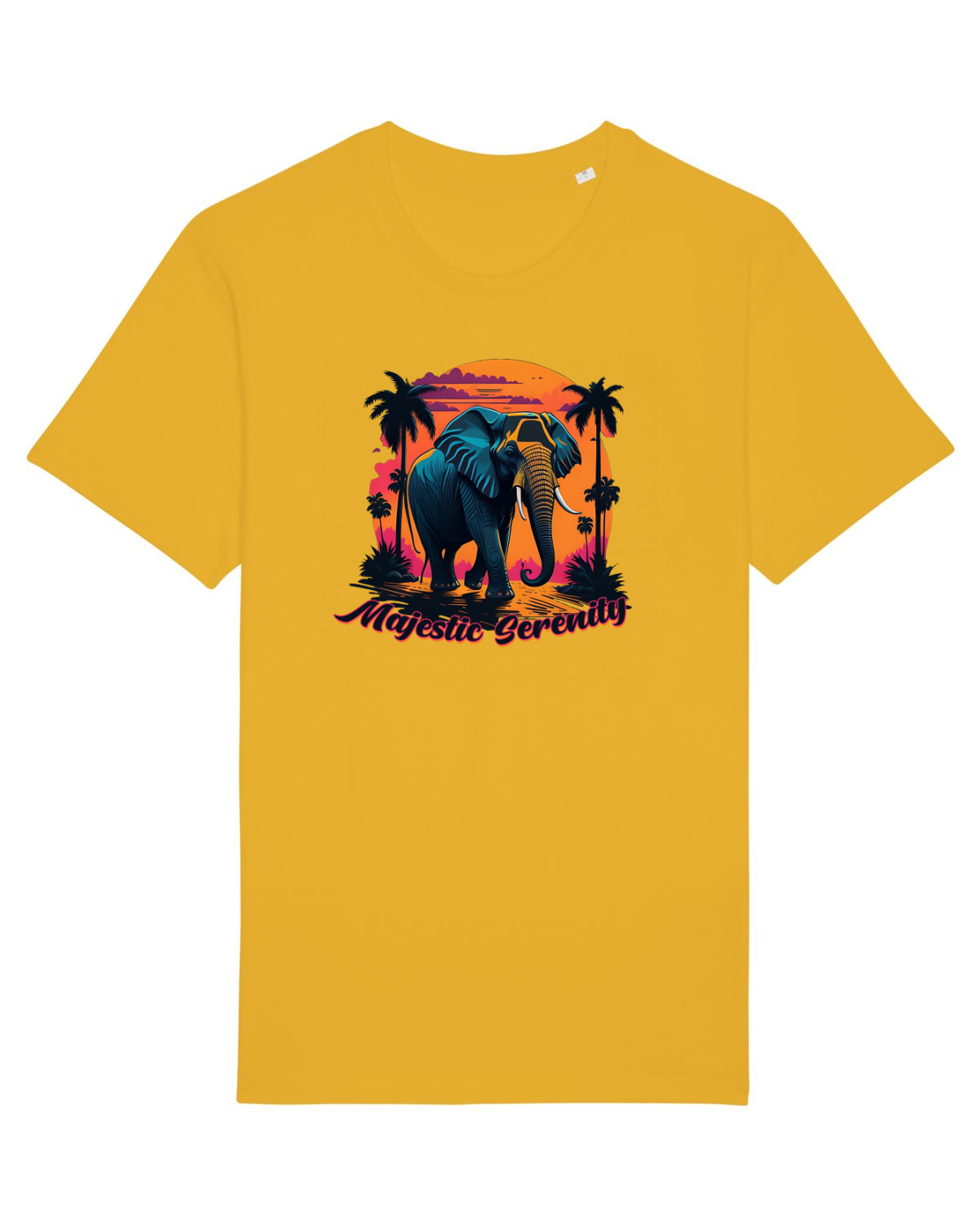 Tricou mânecă scurtă Unisex Rocker Spectra Yellow