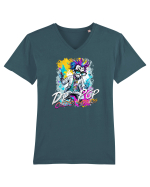 drpop Tricou mânecă scurtă guler V Bărbat Presenter