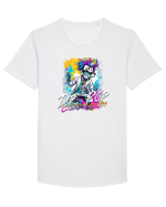 drpop Tricou mânecă scurtă guler larg Bărbat Skater