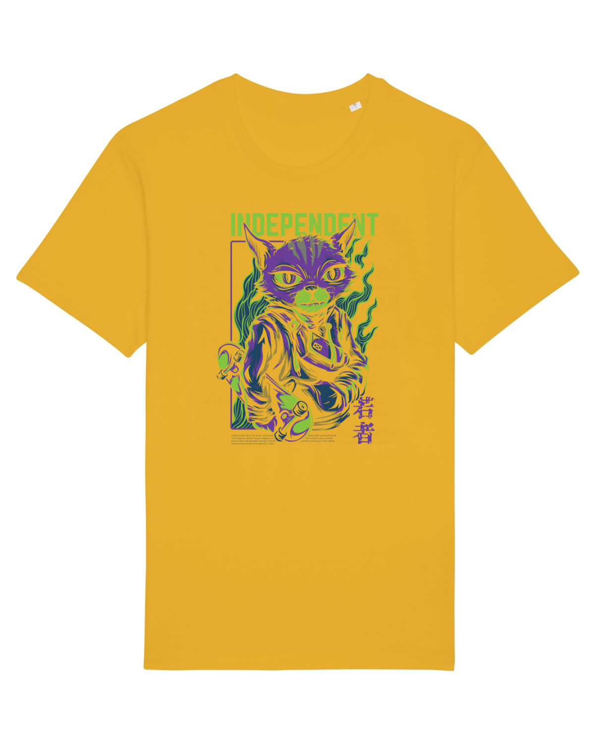 Tricou mânecă scurtă Unisex Rocker Spectra Yellow