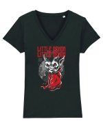 Little Demon Tricou mânecă scurtă guler V Damă Evoker