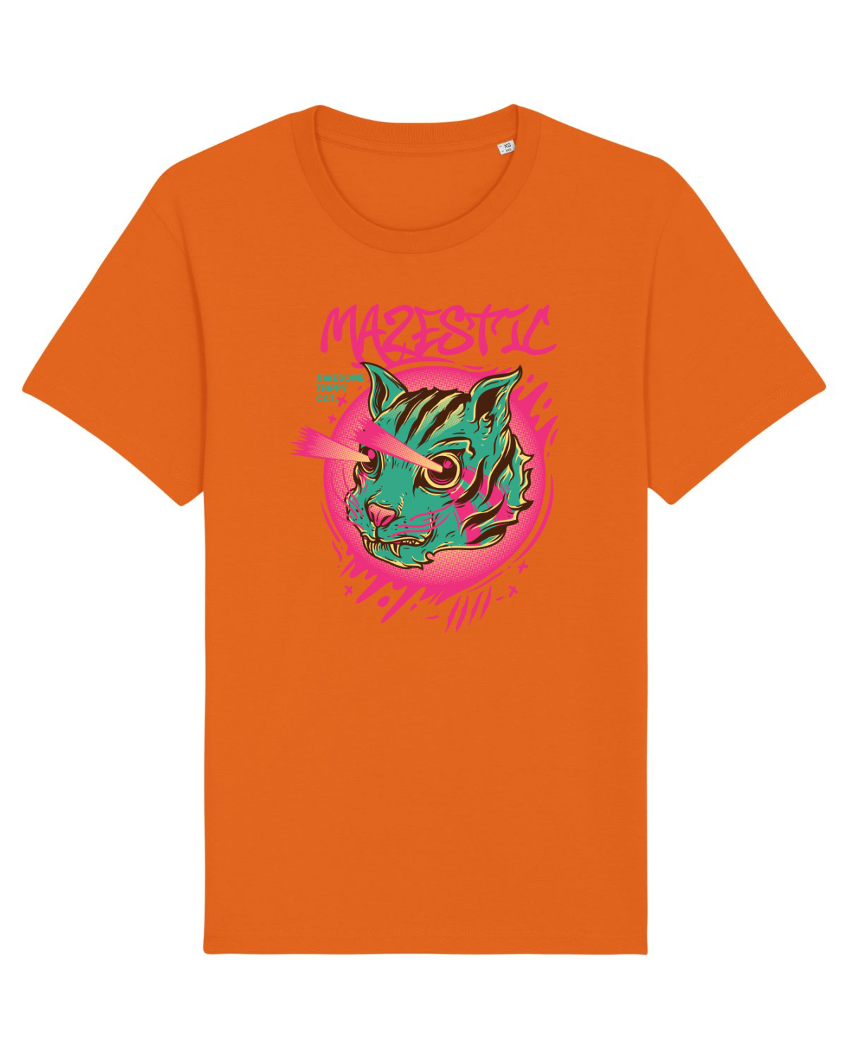 Tricou mânecă scurtă Unisex Rocker Bright Orange