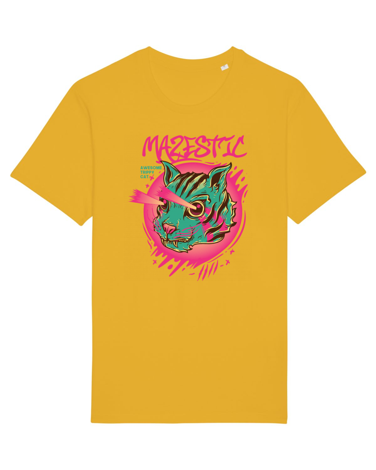 Tricou mânecă scurtă Unisex Rocker Spectra Yellow