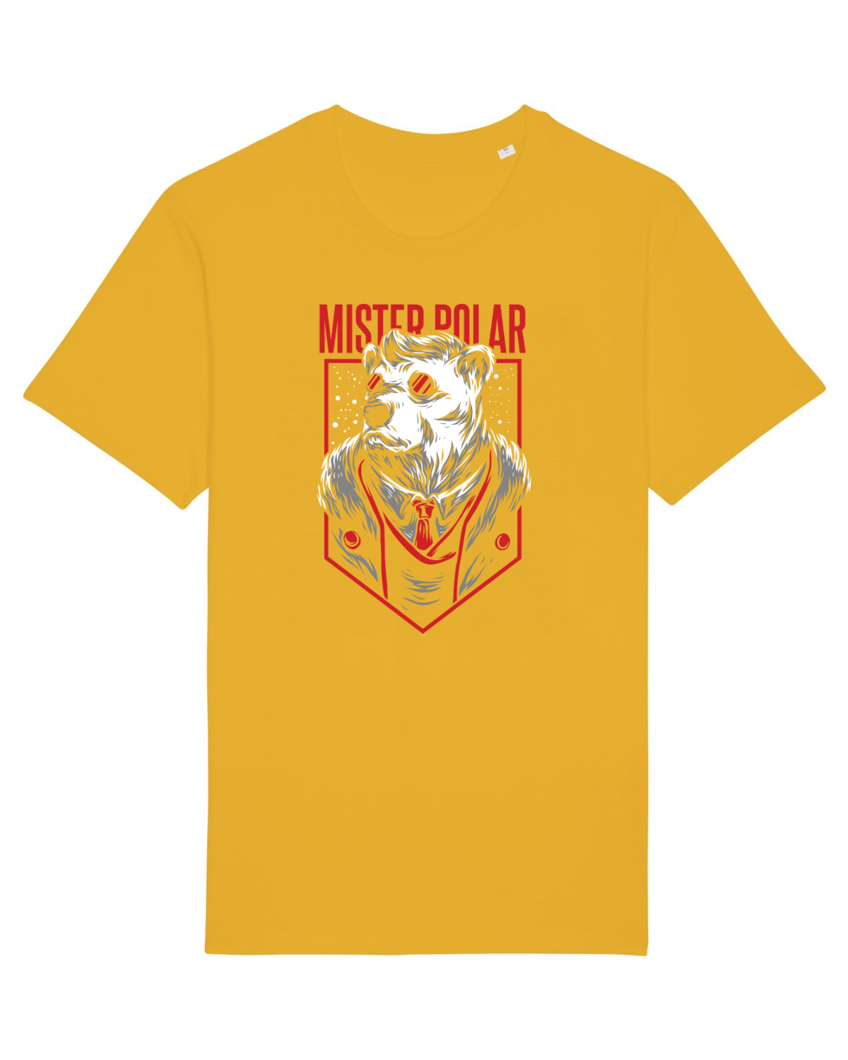 Tricou mânecă scurtă Unisex Rocker Spectra Yellow