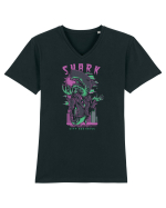 Shark City Business Tricou mânecă scurtă guler V Bărbat Presenter