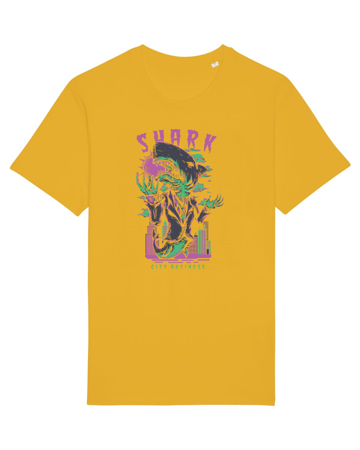 Tricou mânecă scurtă Unisex Rocker Spectra Yellow