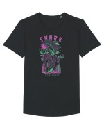 Shark City Business Tricou mânecă scurtă guler larg Bărbat Skater