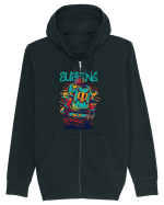 Skate Funky Surfing Hanorac cu fermoar Unisex Connector