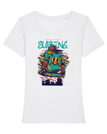 Skate Funky Surfing White