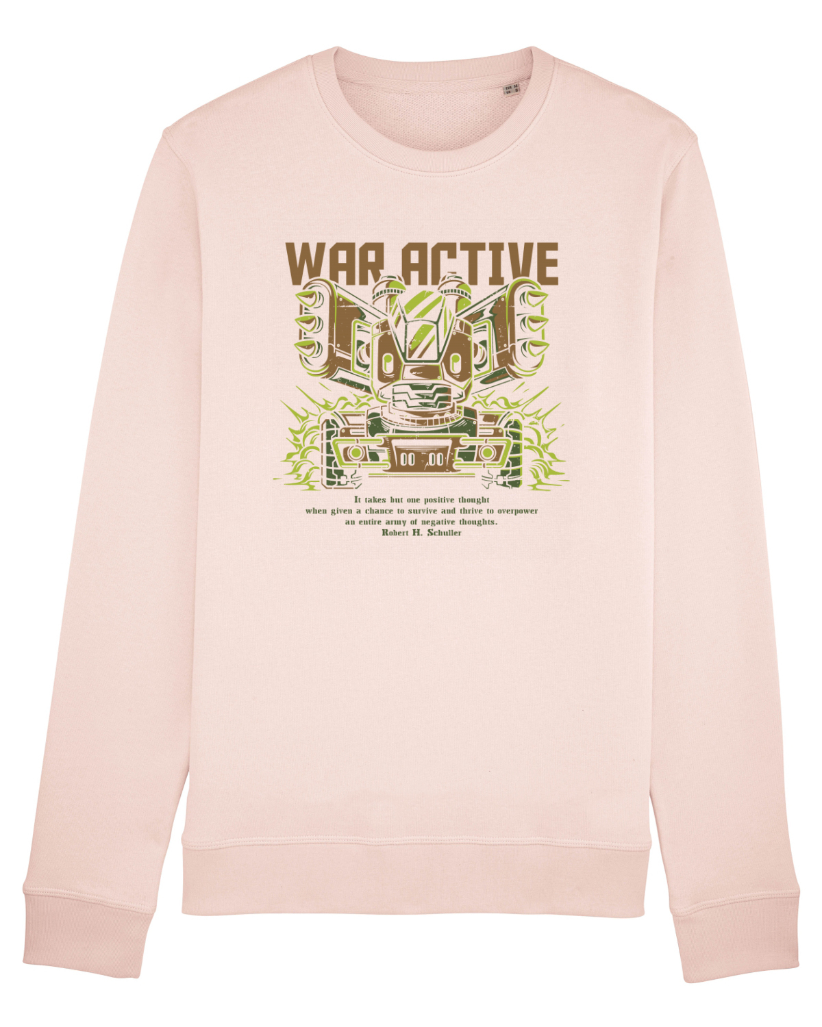 Bluză mânecă lungă Unisex Rise Candy Pink