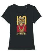 Zombie Tricou mânecă scurtă guler larg fitted Damă Expresser