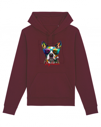 Dog lover 1 Burgundy