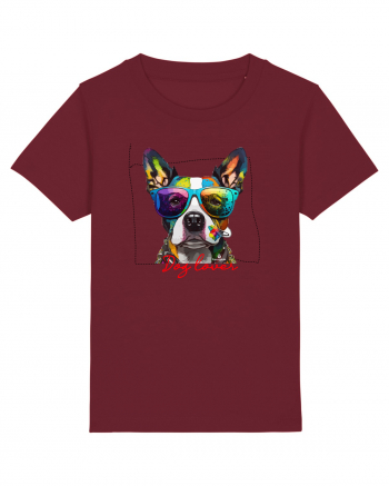 Dog lover 1 Burgundy