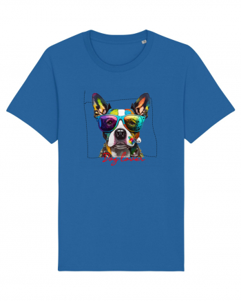 Dog lover 1 Royal Blue