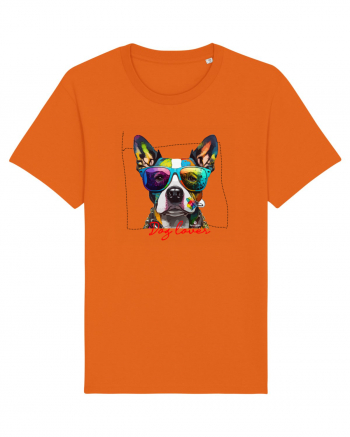 Dog lover 1 Bright Orange