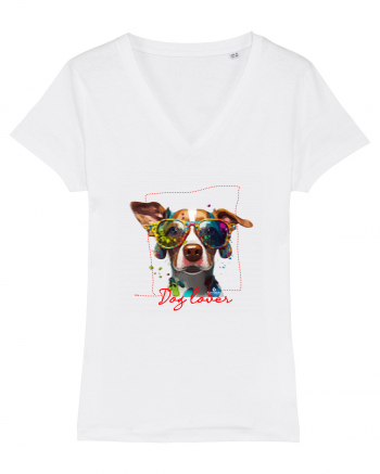 Dog lover 2 White