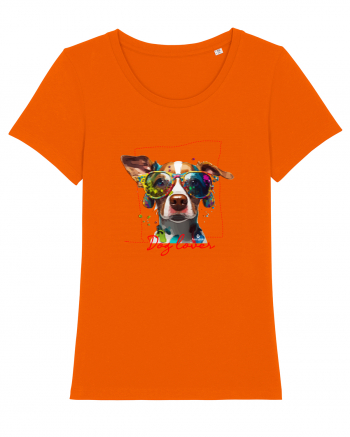 Dog lover 2 Bright Orange