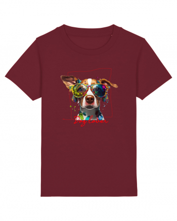 Dog lover 2 Burgundy