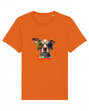 Dog lover 2 Bright Orange