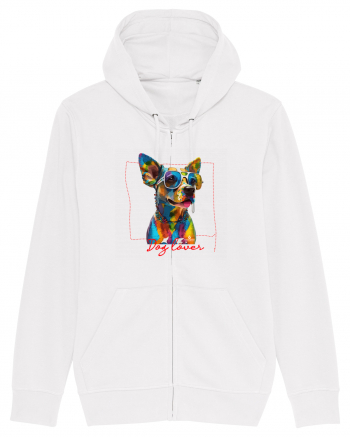 Dog lover 3 White