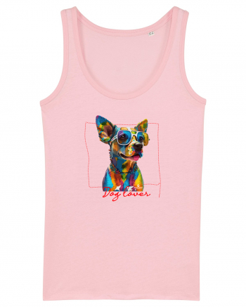 Dog lover 3 Cotton Pink