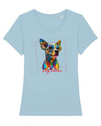 Dog lover 3 Sky Blue