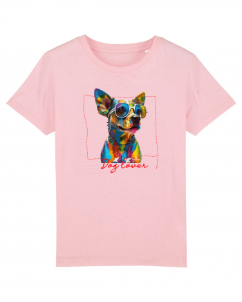 Dog lover 3 Cotton Pink