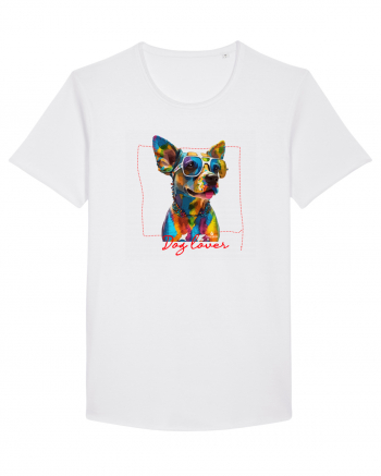 Dog lover 3 White