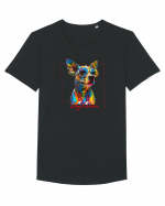 Dog lover 3 Tricou mânecă scurtă guler larg Bărbat Skater