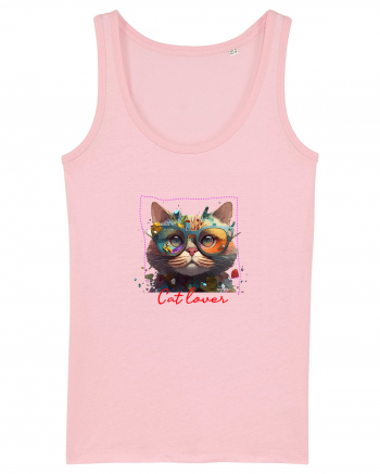 Cat lover Cotton Pink