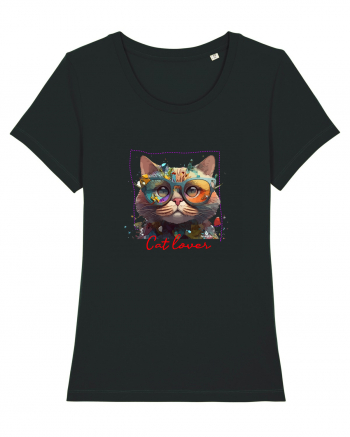 Cat lover Black