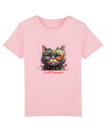 Cat lover Cotton Pink