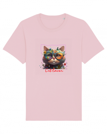 Cat lover Cotton Pink