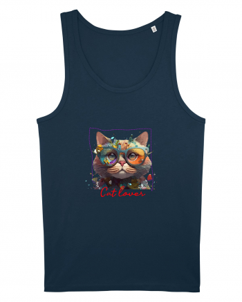 Cat lover Navy