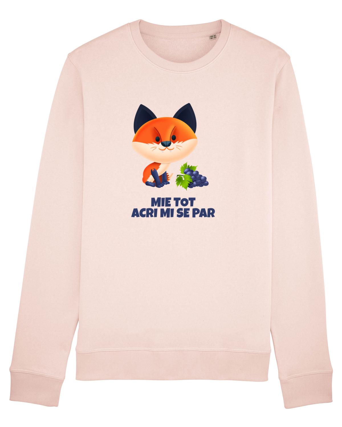 Bluză mânecă lungă Unisex Rise Candy Pink