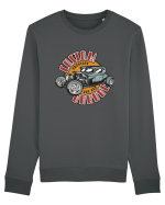Custom Garage American Hot Rod Bluză mânecă lungă Unisex Rise