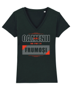 Oamenii răi nu pot fi frumoși Tricou mânecă scurtă guler V Damă Evoker