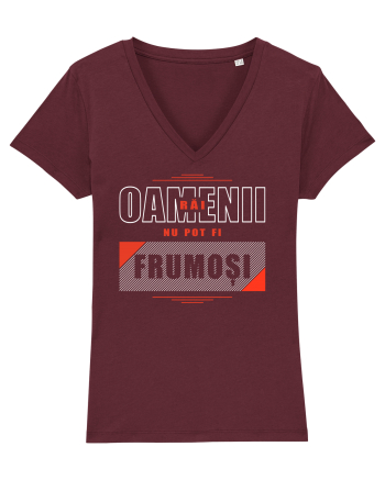Oamenii răi nu pot fi frumoși Burgundy