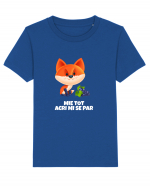 Vulpea a ajuns la struguri  Tricou mânecă scurtă  Copii Mini Creator