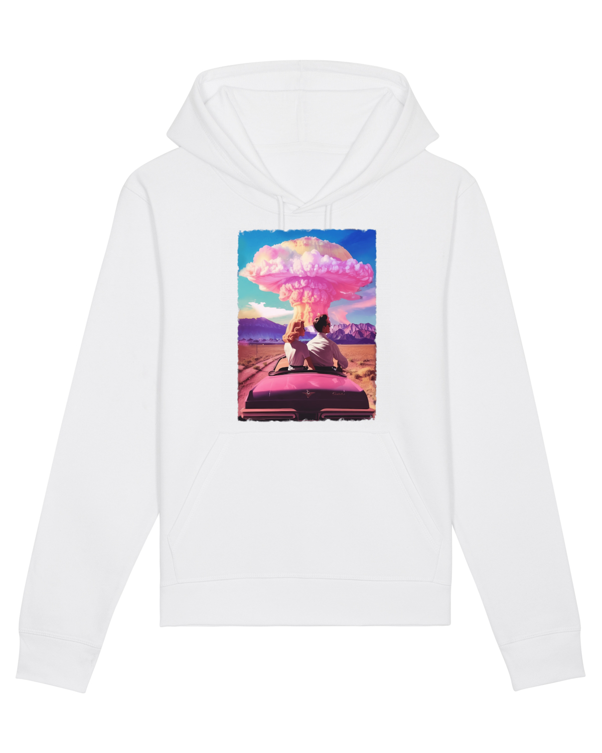 Hanorac Unisex Drummer White
