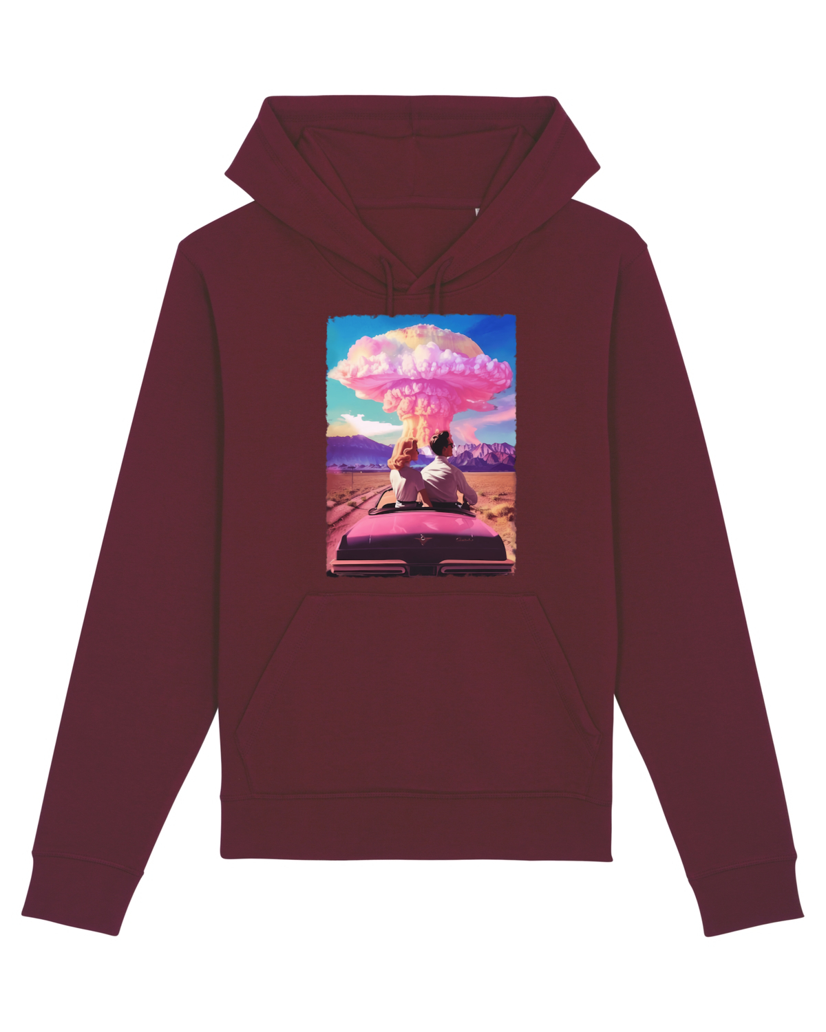 Hanorac Unisex Drummer Burgundy
