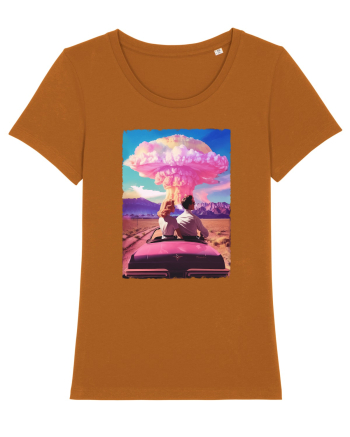 Barbenheimer Barbie the destroyer of world Roasted Orange