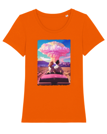 Barbenheimer Barbie the destroyer of world Bright Orange