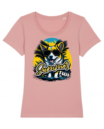 Corgi summer fun Canyon Pink